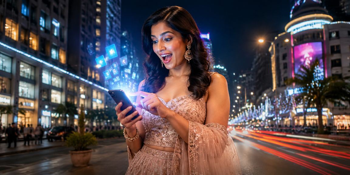 Bangalore MG Road young players enjoying casino app